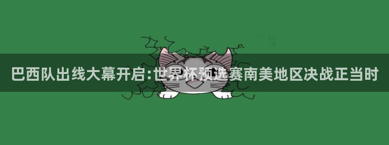 男足世界杯预选赛赛程：巴西队出线大幕开启:世界杯预选赛南美地区决战正当时